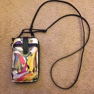 SakRoots 🌱 Crossbody Wallet Phone holder